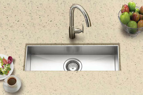 Sleek Stainless Steel Trough Sinks