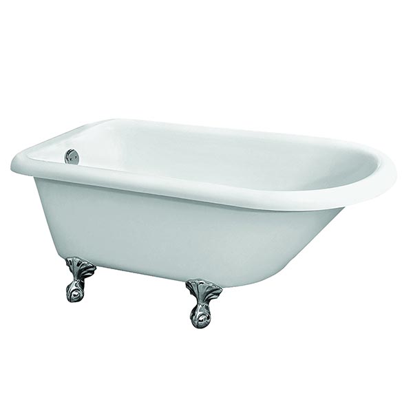 Alexia 53" Classic Roll Top Clawfoot Tub